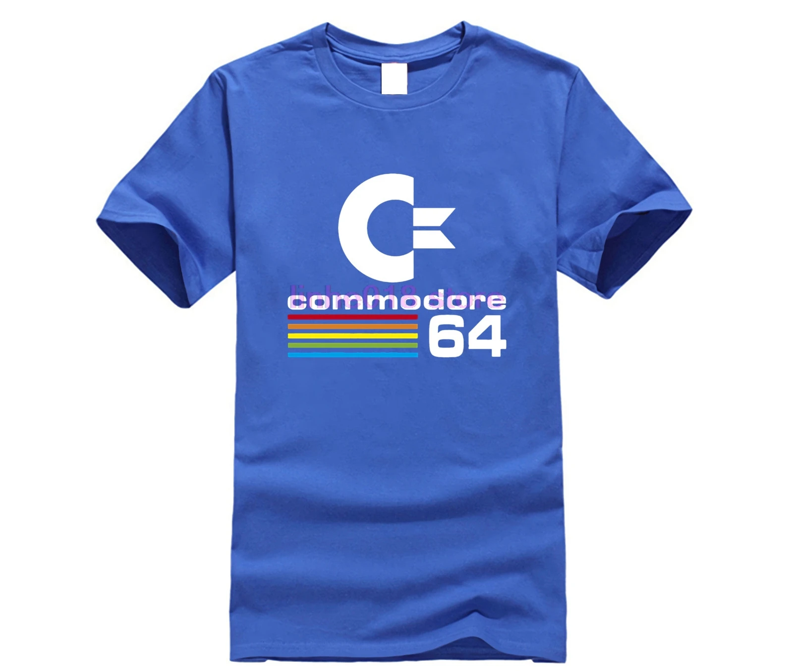 Commodore 64 футболки на заказ с коротким рукавом мужская рубашка в стиле хип хоп