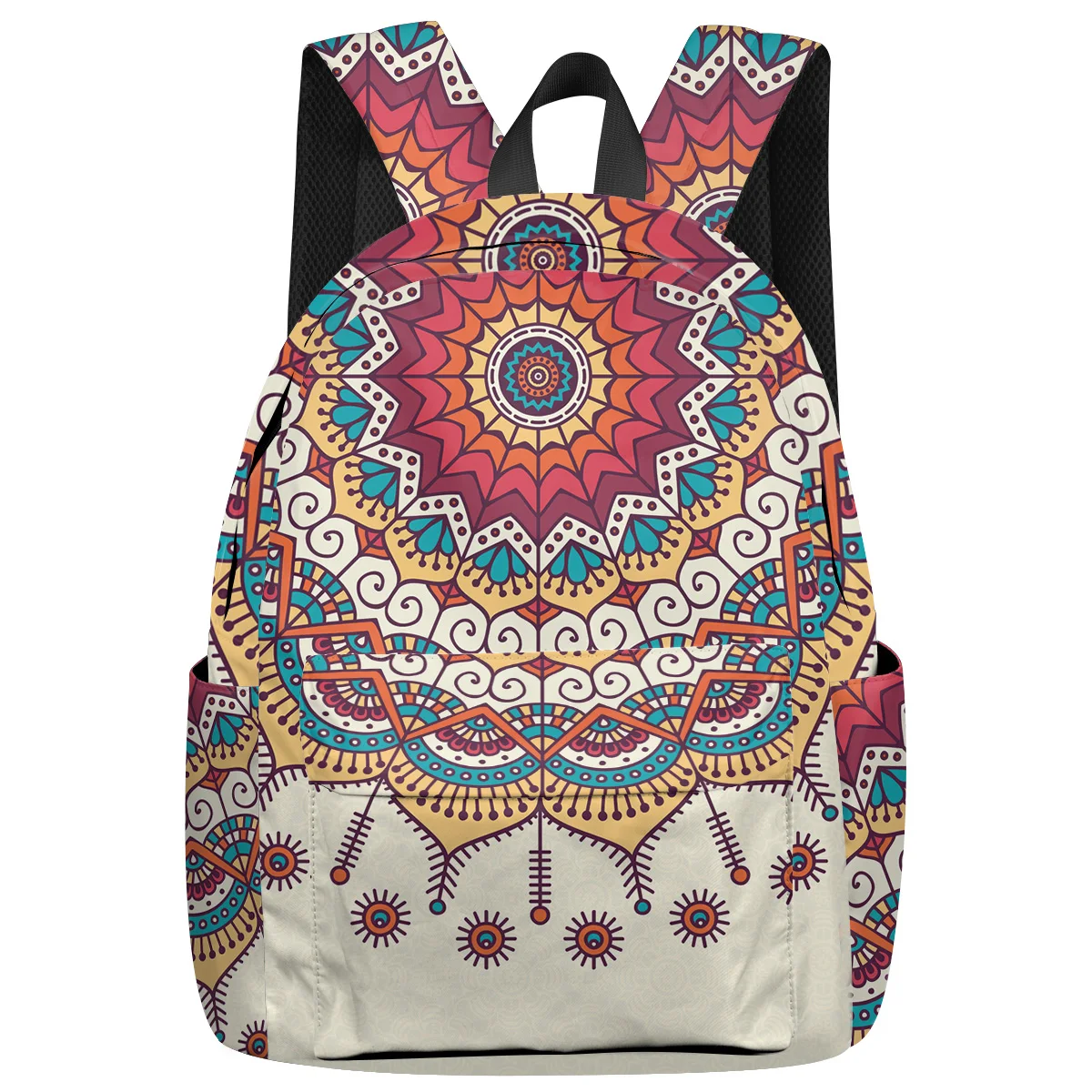 Милый рюкзак с рисунком мандалы для подростков дорожные сумки школьные