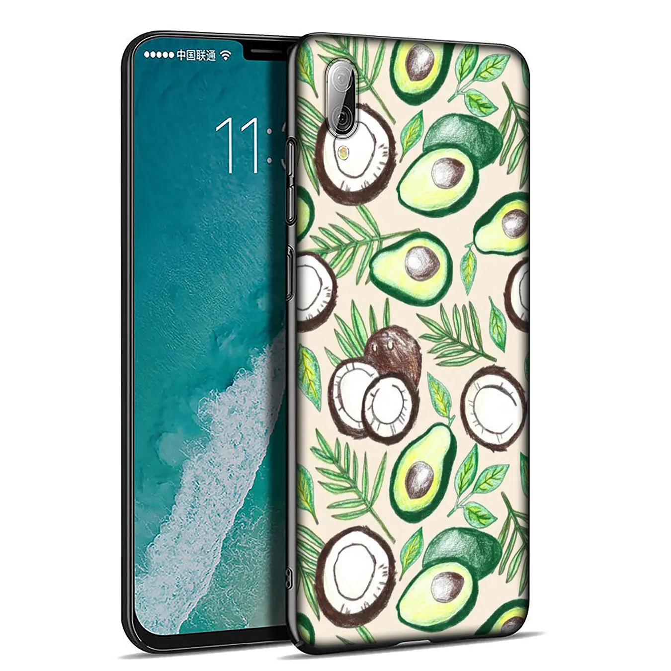 Милый мягкий силиконовый чехол авокадо для телефона Xiaomi Redmi Note 8 8T 8A 7 7A 6 6A 5 5A K30 K20 Pro