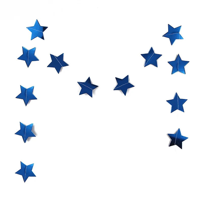 2 комплекта 4 м бумажный баннер звезда круг фотоподвеска Свадебная вечеринка