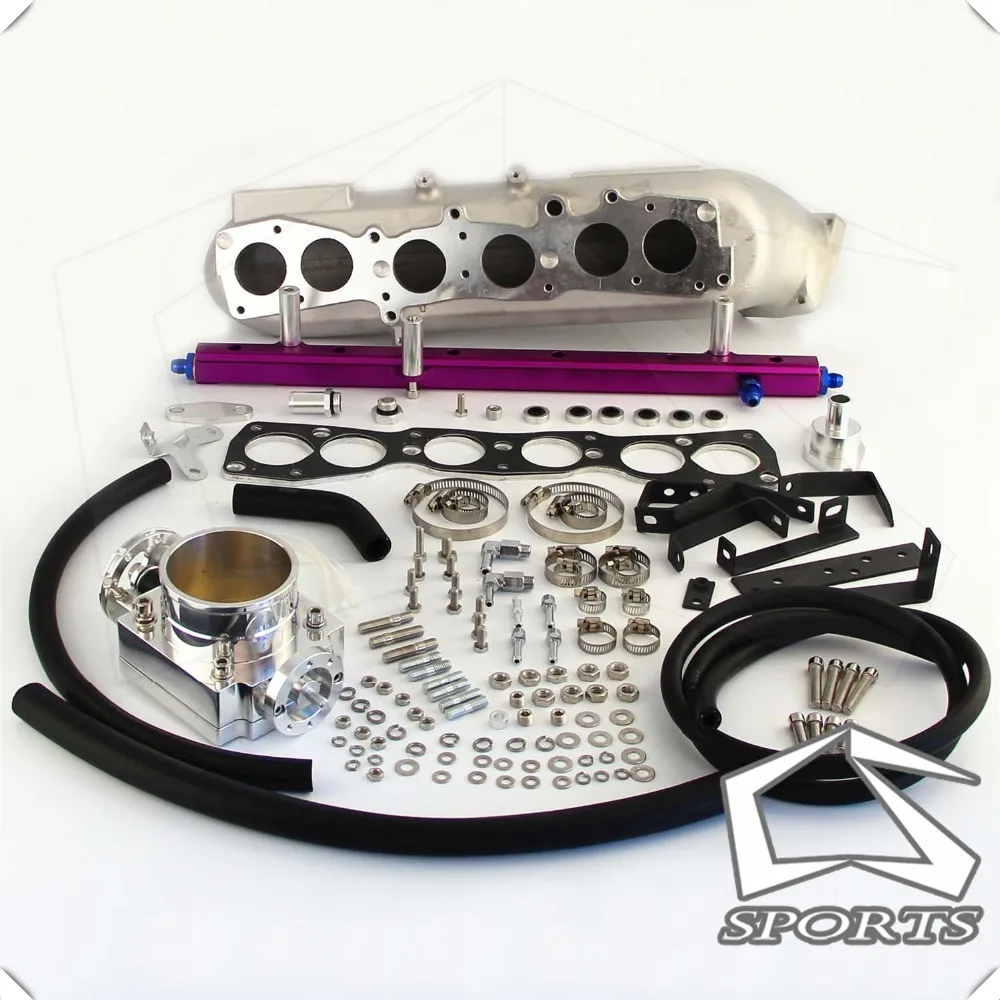 Впускной коллектор + Корпус дроссельной заслонки VQ35 топливная направляющая для T