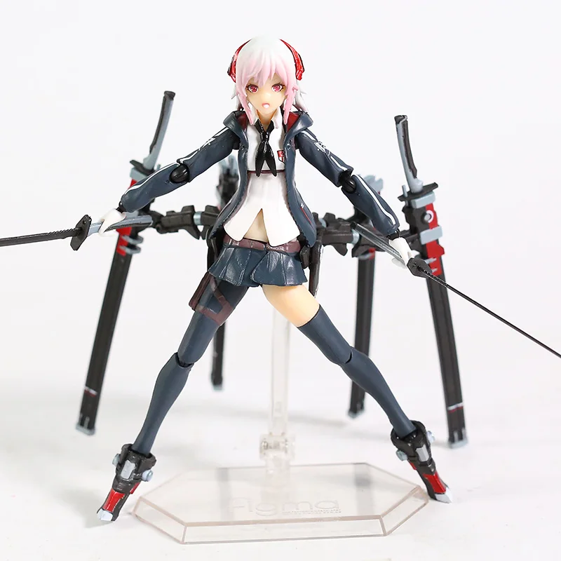 Очень вооруженная школьница Shi Figma 422 Ichi 396 ПВХ экшн-фигурка Коллекционная модель