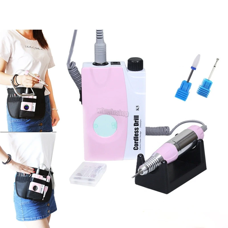 1 set of professional electric nail machine tools professional nail polish set drill set gel nail tool