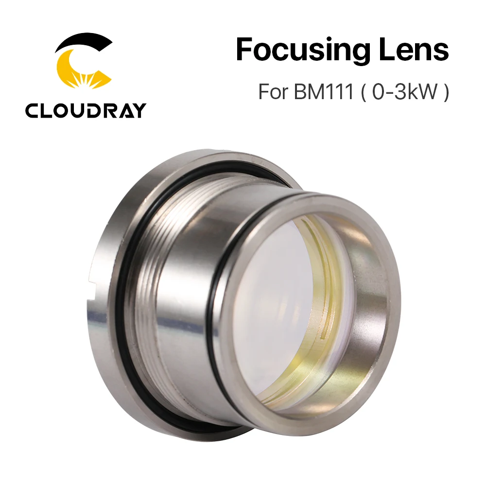 Cloudray BM111 0-3KW Collimating & Focusing Lens D30 F100 F125mm with Holder for Raytools Laser Cutting Head | Инструменты
