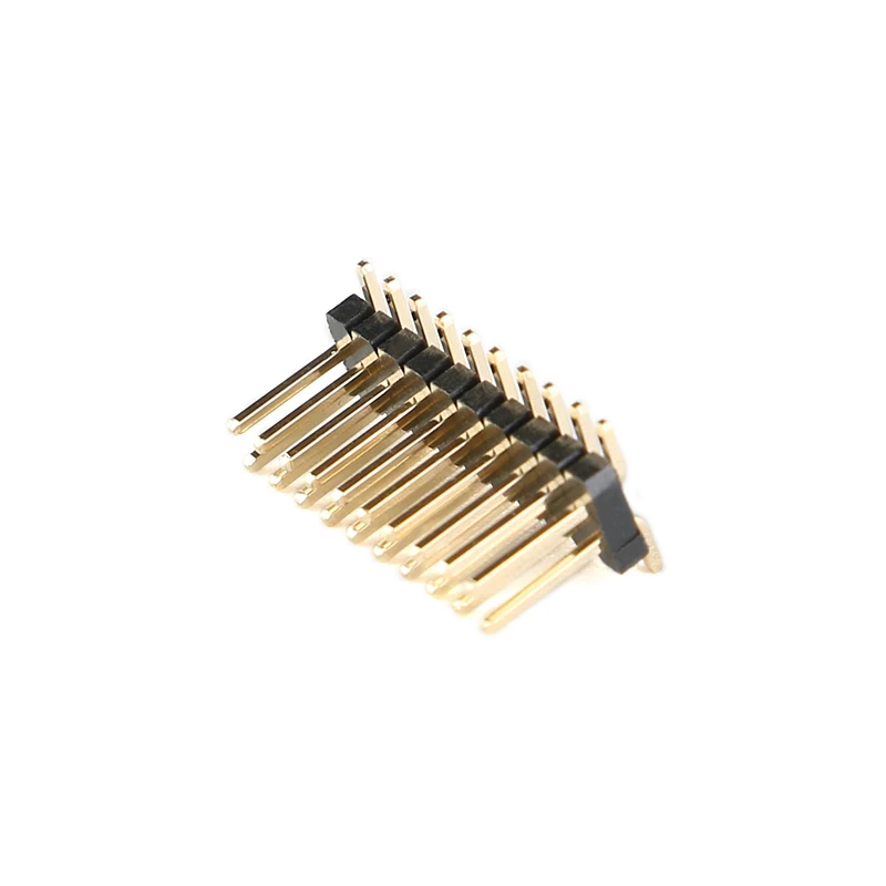20 шт./лот SMD SMT 2*2/3/4/5/6/7/8/9/10/12/16/20/40/PIN двухрядный штыревой разъем 1,27 мм шаг ленточный соединитель 2X/6/8/10/20