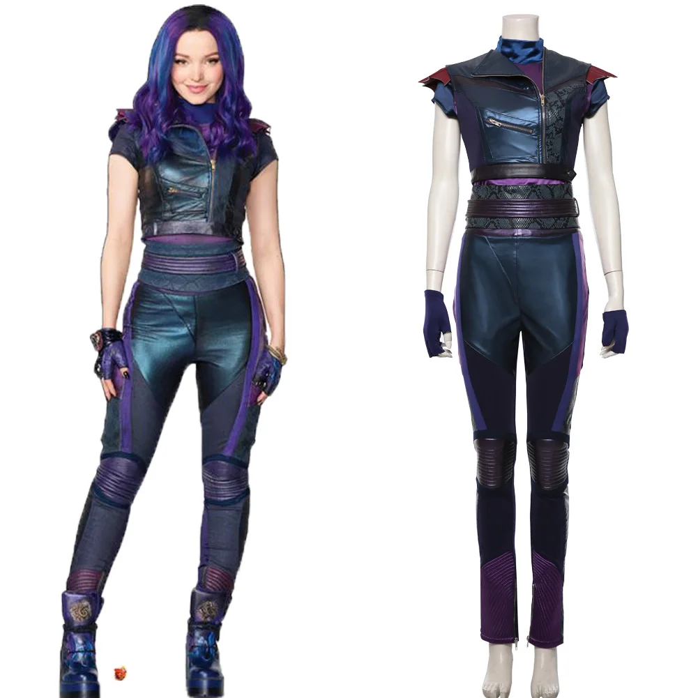 Костюм для косплея мал Униформа кожаный костюм наряд взрослых и девочек