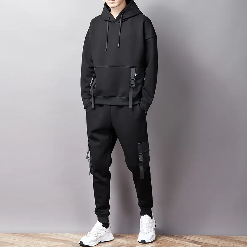 

Мужской повседневный модный свитер с капюшоном Plus 8XL-M, мужской тренировочный спортивный костюм, новинка сезона осень-зима 2020, классический дизайн, подходящий цвет