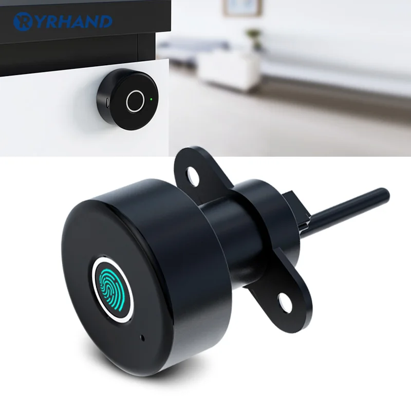Умный дверной замок с отпечатком пальца биометрический для дома офиса ящиков