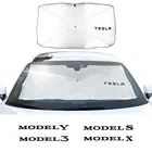 Солнцезащитный козырек для лобового стекла автомобиля, для Tesla, модель X, Y, S 3