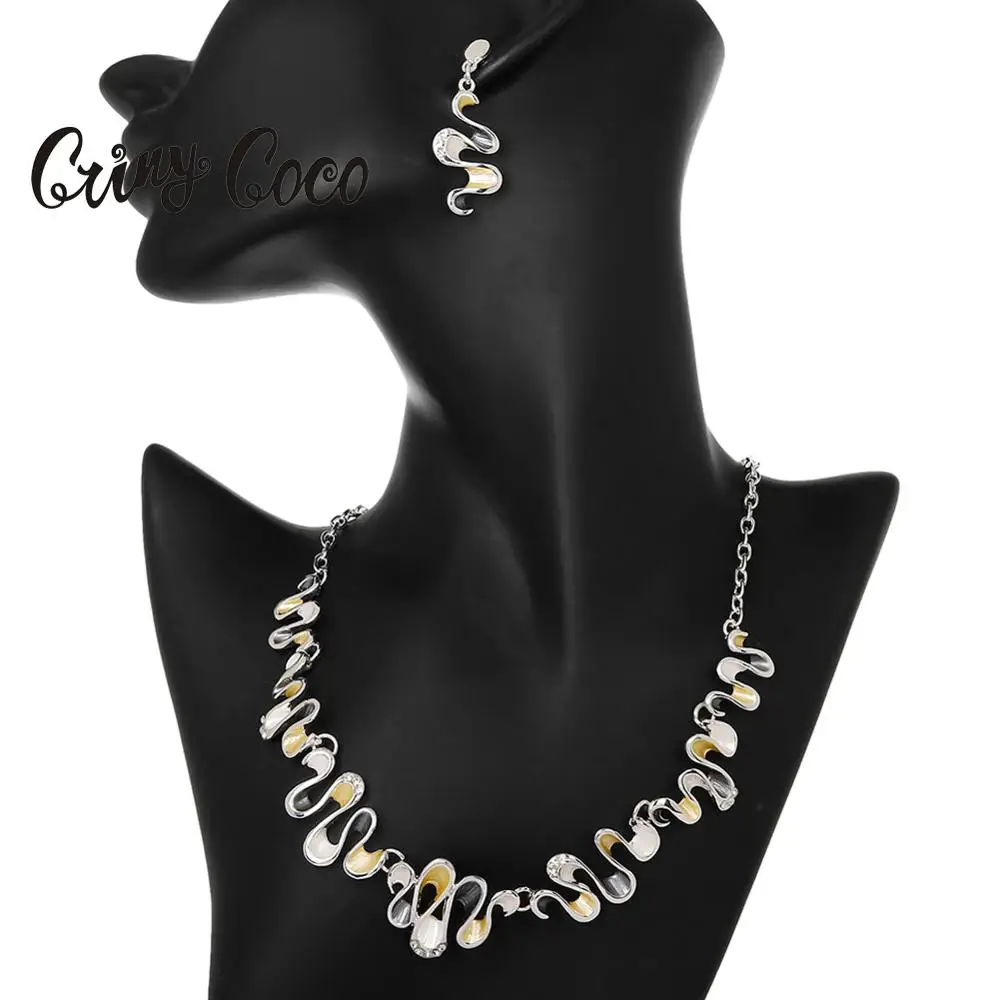 Cring Coco 2020 женское ожерелье ювелирные изделия трендовый сплав Геометрическая