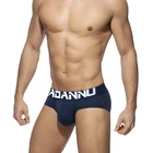 Новинка, сексуальное мужское нижнее белье, мужские трусы из хлопка, дышащие, Calzoncillo Homme Cuecas, мужские трусы-бикини, однотонные, мягкие мужские трусы