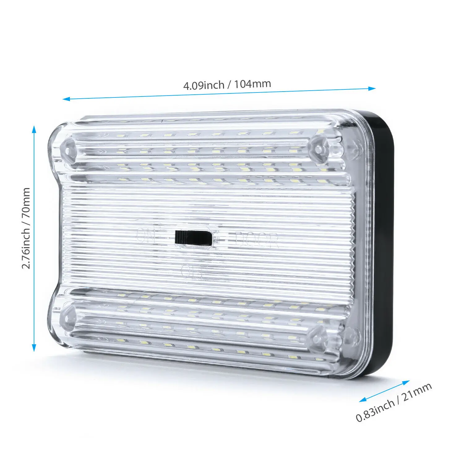 

Vehicle Light Interior Roof Ceiling Reading Trunk Universal 2Pcs New 36 LED