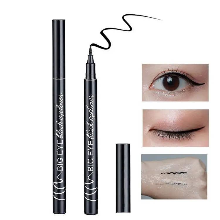 

High Quality Eyes Makeup Liquid Eyeliner Waterproof 24 Hours Long-lasting Black Eyeliner Pen Make up Eye Liner Pencil