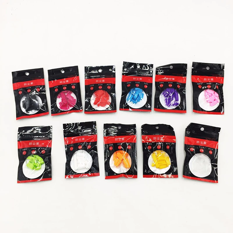 

16pcs 13pcs Colorful Silicone Anti Dust Plug Cover Stopper Laptop dust plug laptop dustproof usb dust plug Computer Accessories