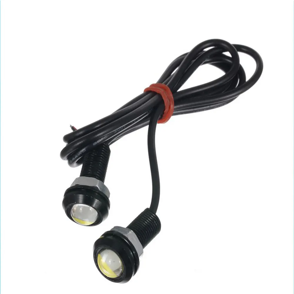 

Automobile led lamp 18MM hawkeye lamp 9W ultra thin rascal screw counterattack inverted lamp waterproof led lamp