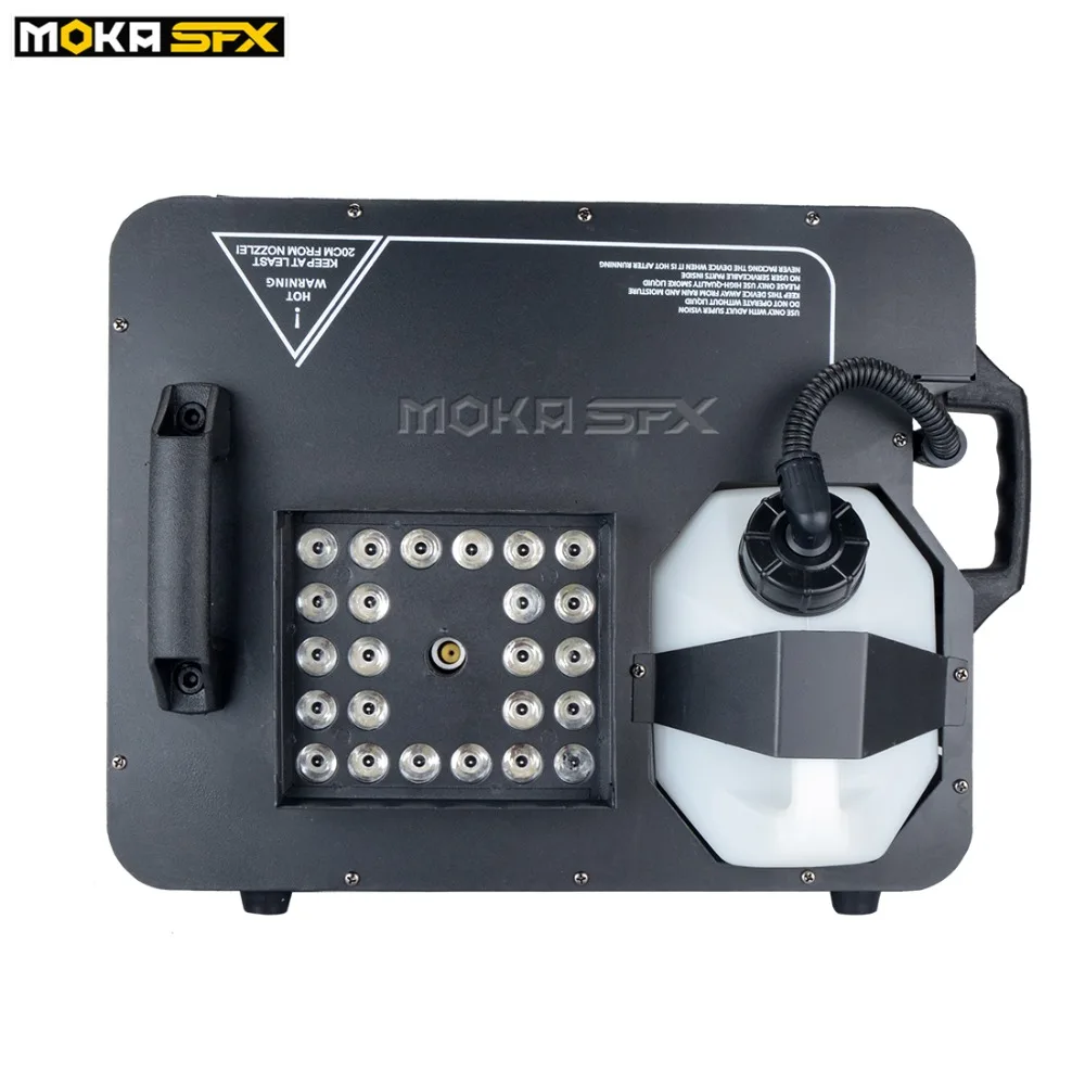 2 шт./партия 1500 Вт dmx сценическая дымовая машина светодиодный DMX512 вверх распылитель туман машина светодиодный rgb красочный эффект для внутреннего dj клуба Вечерние