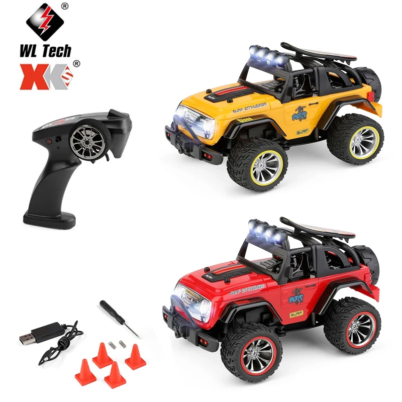 

XK Wltoys 322221 2.4G 1/32 Mini RC Car 25Km/h 2WD Off Road Vehicle Models Light Children Toy Remote Control Truck