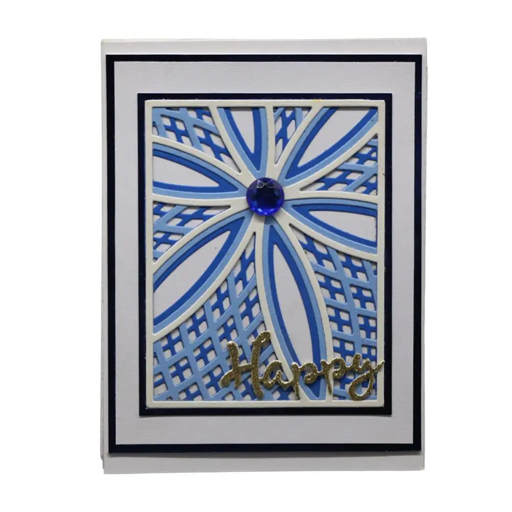 Rectangle Frame Metal Cutting Die Stencil For DIY Scrapbooking Embossing Paper Wedding Card Photo Album Making Adorno De Navidad | Дом и сад