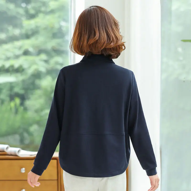 Осенние базовые куртки с длинным рукавом Женские повседневные короткие пальто