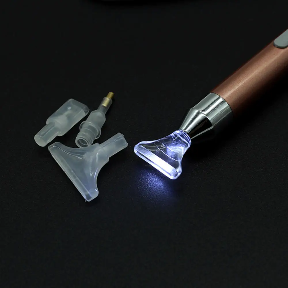 Новинка 2020 USB перезаряжаемая точечная фреза с 4 головками 5D алмазная живопись