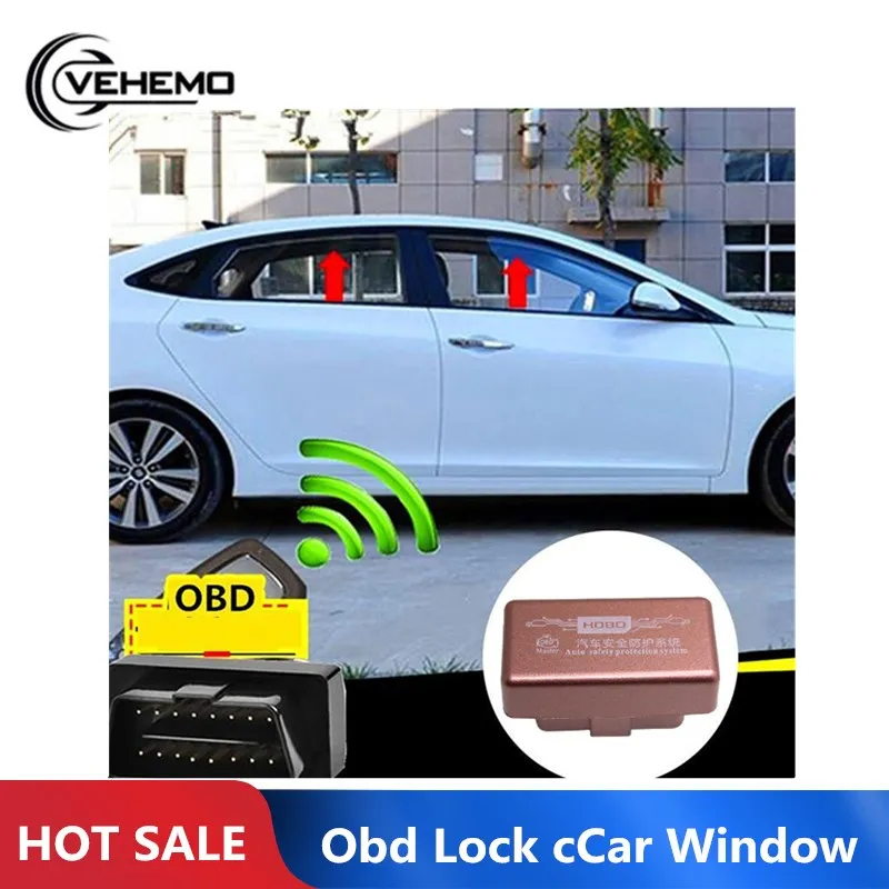 Vehemo OBD подъемное устройство для окон автомобиля очки открытие/закрывающий модуль системы без ошибок автоматический подъемник устройство для датчик положения