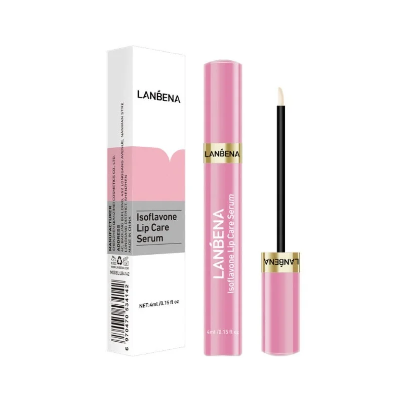 

LANBENA Lip Plumper Serum Lip Mask Lip Gloss Reduce Fine Lines Increase Lip Elasticity Resist Aging Moisturizing Lips Care