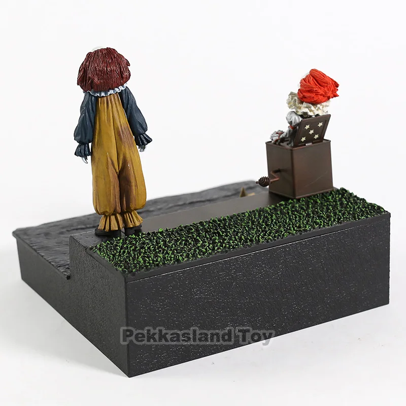Экшн фигурка клоуна пеннивайза из фильма ужас NECA стейвена Кинга|Игровые фигурки