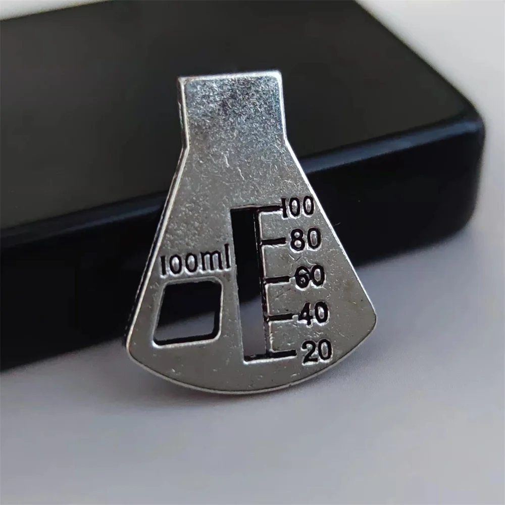 

Personality Measuring Cup DIY Metal Badge for ZP Kerosene Petrol Lighter Handmade Decor Accessory Smoking Gadget Man Gift
