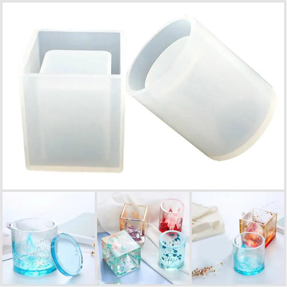 Квадратный круглый держатель для ручек форма в скандинавском стиле