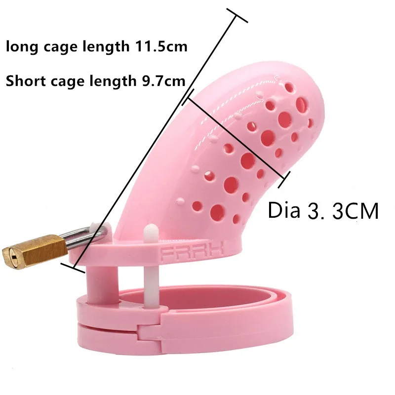 

Bird cock Cage Chastity Device CB6000 plastic with 5 rings slave BDSM bondage penis lock restraint male sex toys for men