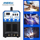 ANDELI CT-520 ACDC многофункциональный сварочный аппарат переменногопостоянного тока TIG сварочный аппарат TIG MMA ARC CUT 3 в 1 сварочный аппарат TIG Welder