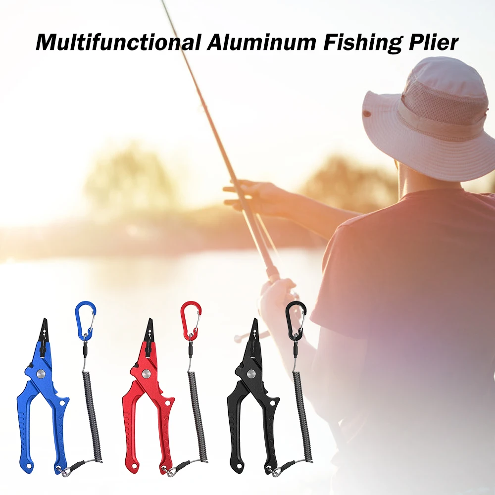 Алюминиевый сплав рыболовный зажим рыболовные плоскогубцы с блокировочным