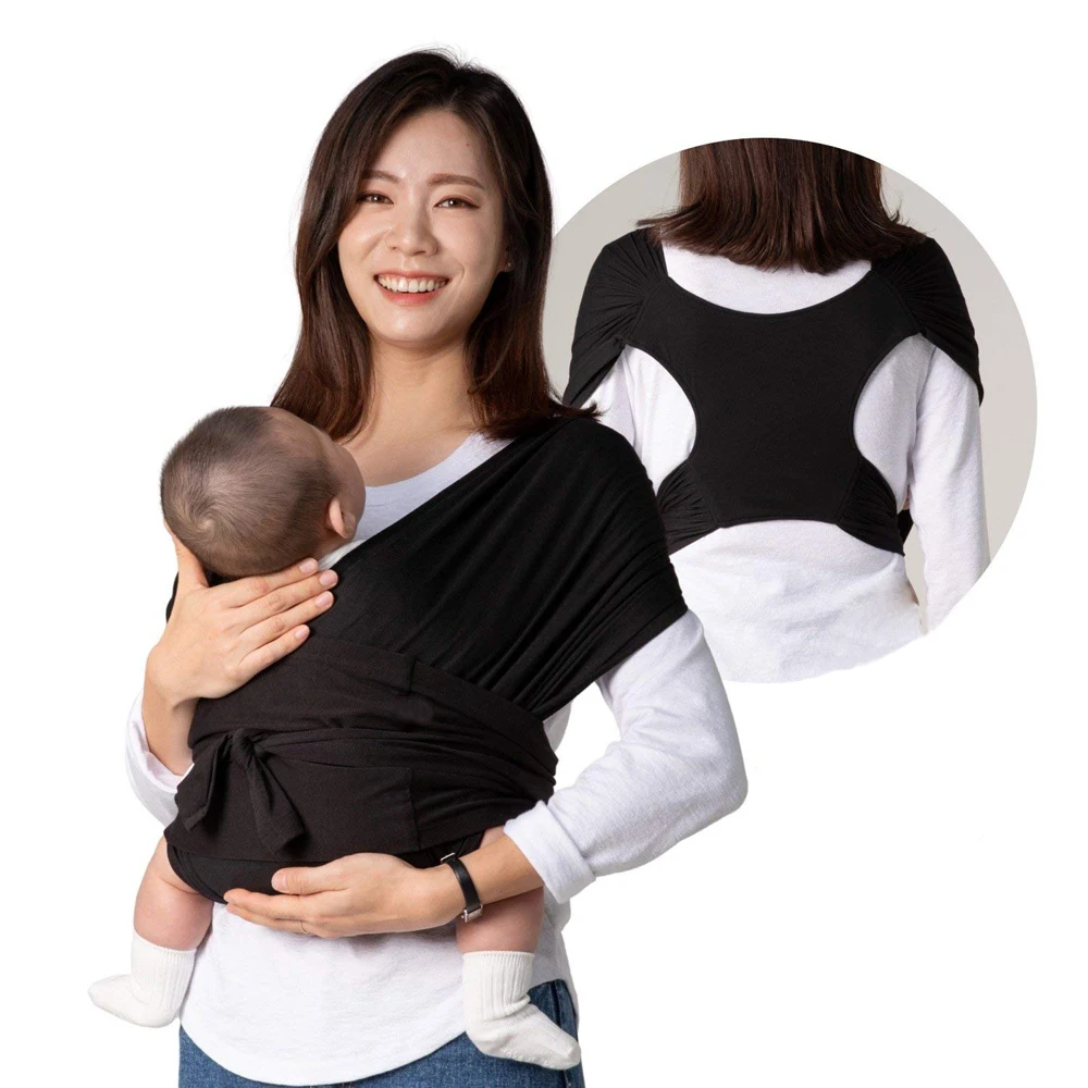Baby Carrier Sling Wrap Multifunctional Four Seasons Universal Front Holding Type Simple X-Shaped Carrying Artifact Ergonomic