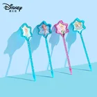 Стильная ручка Disney Холодное сердце, Эльза, 0,5 мм, фотошкольные канцелярские принадлежности, Милая Черная ручка, канцелярские принадлежности