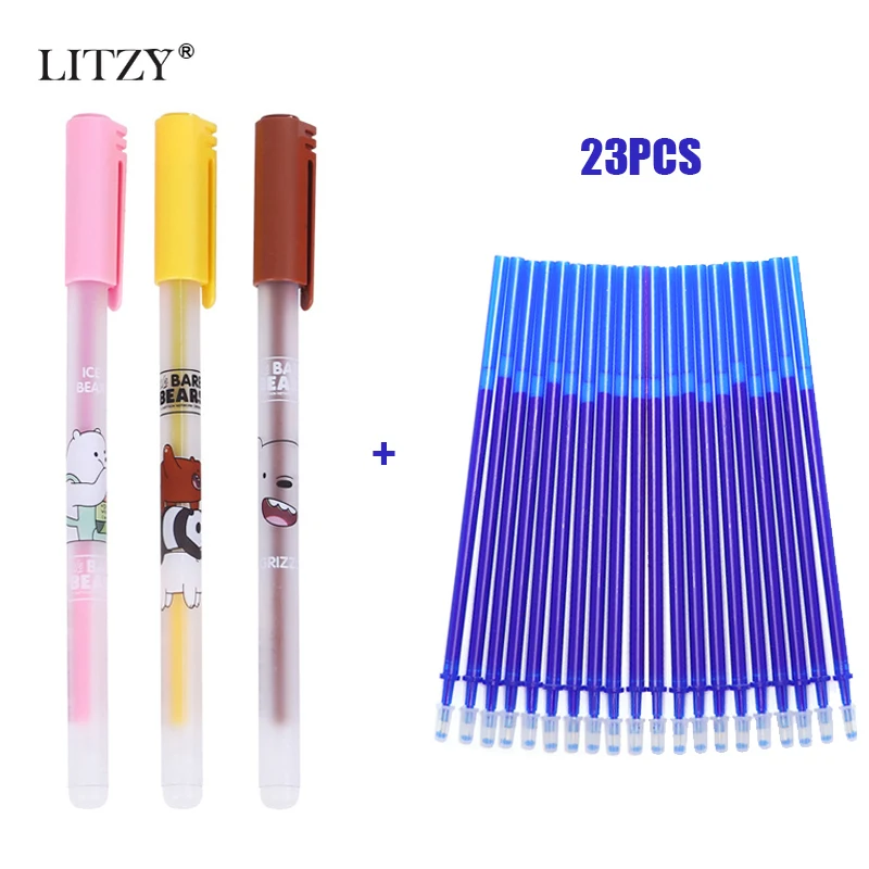 Гелевая ручка со стираемыми чернилами 23 шт./лот| |