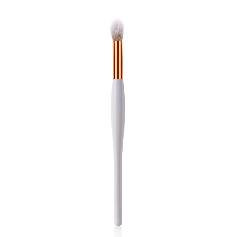 8- Small Flame brush Набор профессиональных кистей для макияжа, мягкая основа, пудра, румяна, тени для век, консилер, Кисть для макияжа глаз, деревянные Кисти для косметики, инструменты - Handle Color: 8- Small Flame brush