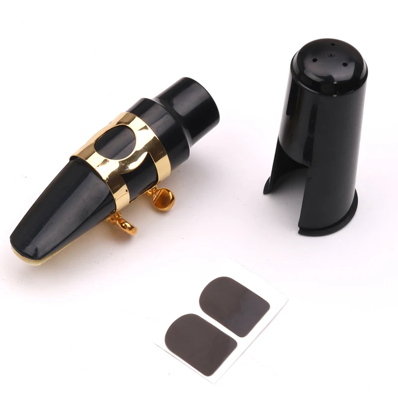 Новый альт саксофон Набор мундштуков с крышкой металлическая Лигатура Рид