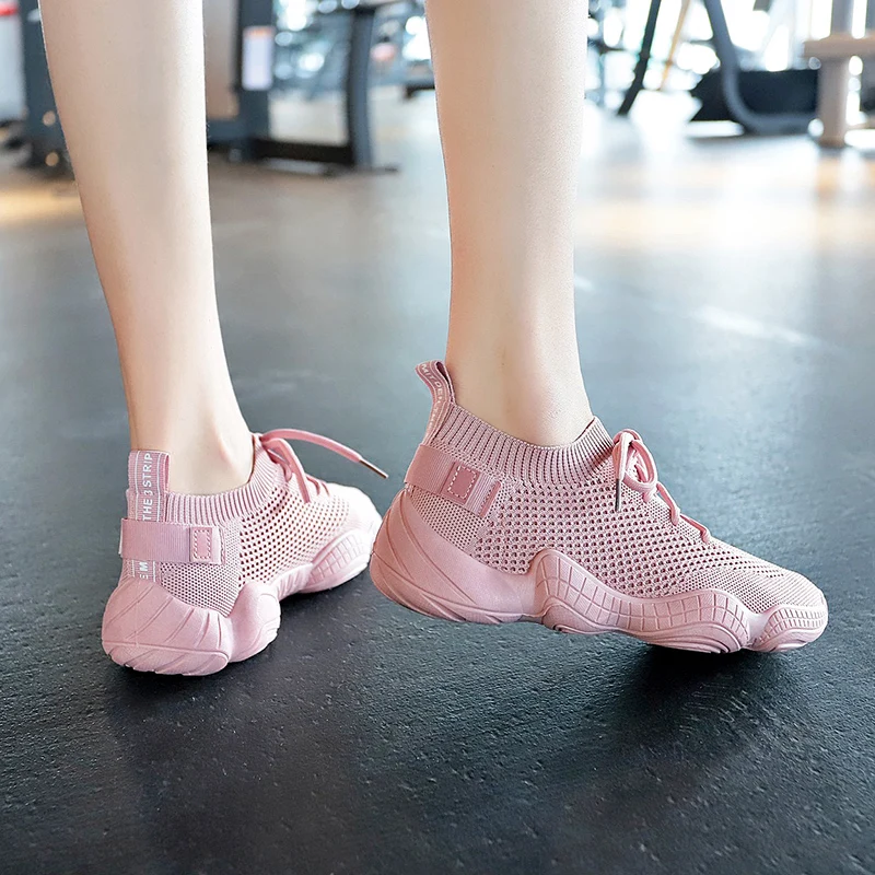Bojmq tenis feminino Tenis Mujer Для женщин теннисные туфли женские светильник тренажерного зала спортивная обувь Tenis Plataforma; спортивная обувь на плоской подошве
