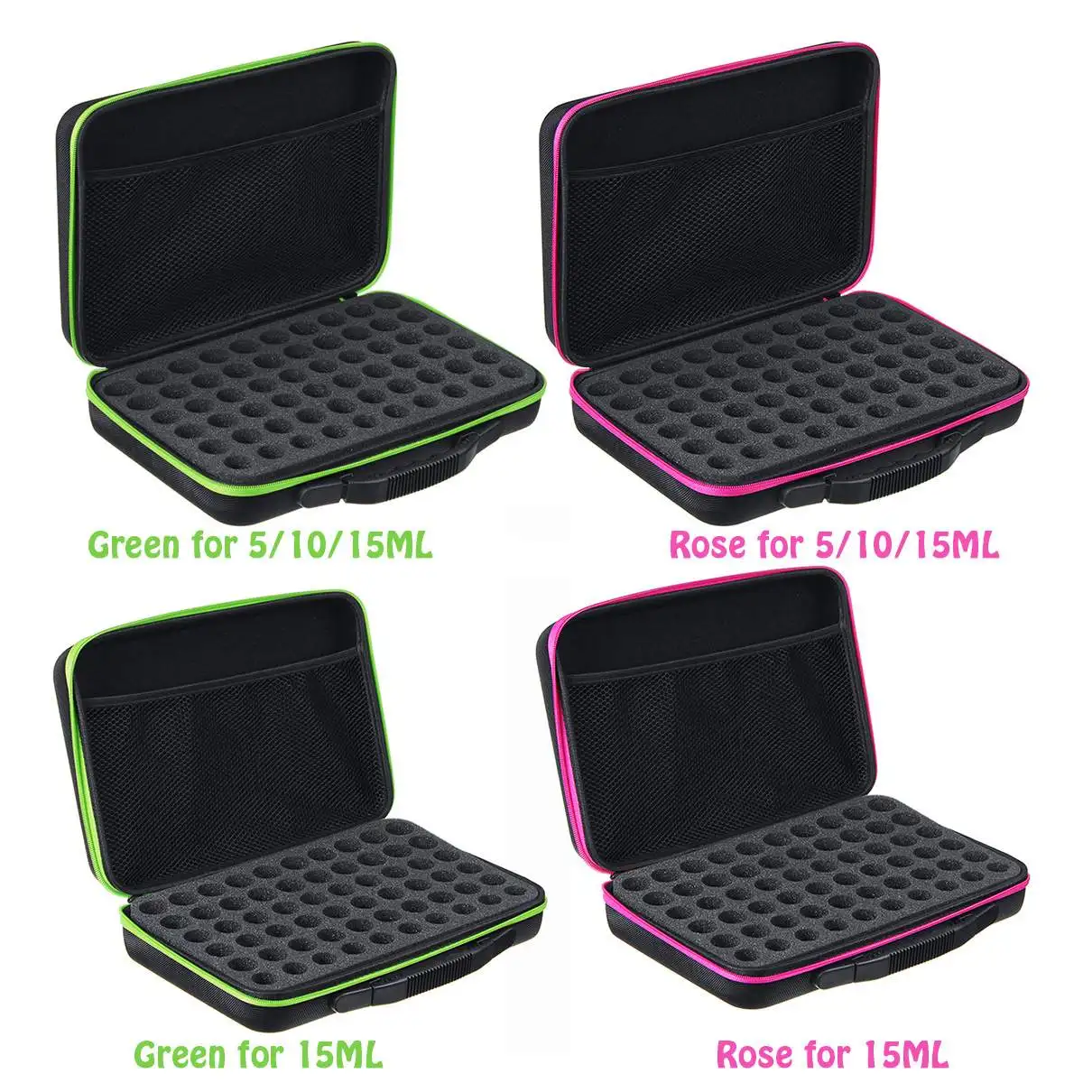 10ml/15ml 60 Bottles Essential Oil Case Collecting Bags Travel Portable Carrying Cases Nail Polish Storage Bag | Дом и сад
