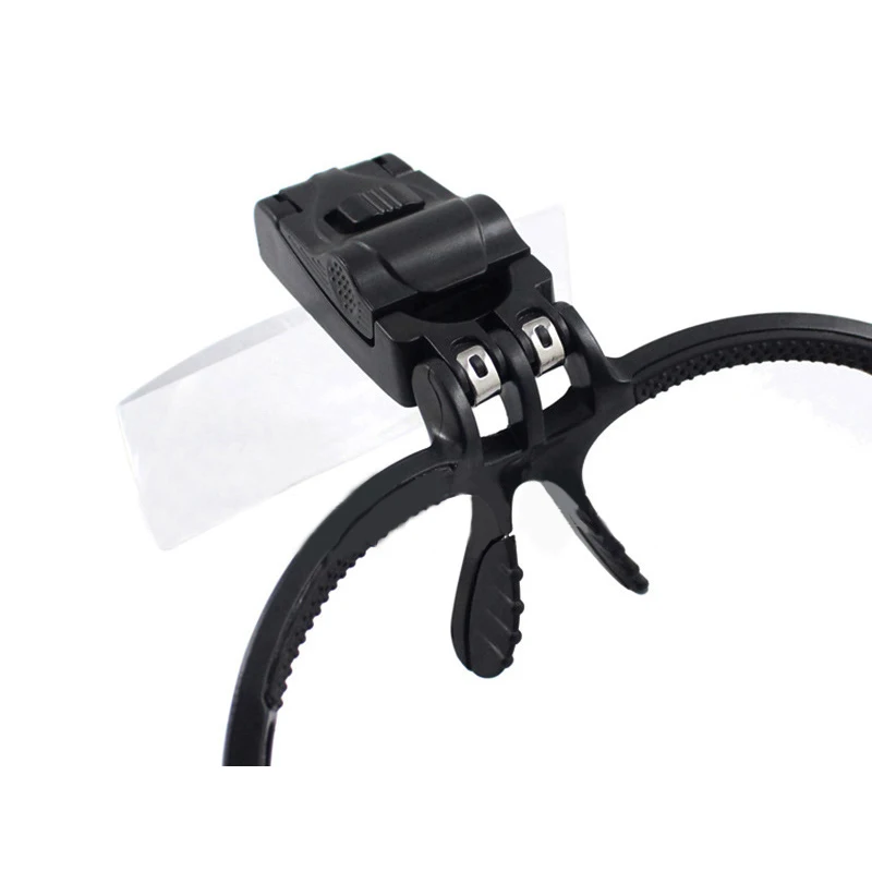 Настенный повязка увеличительное Стекло Ремонт глаз Лупа со светодиодной