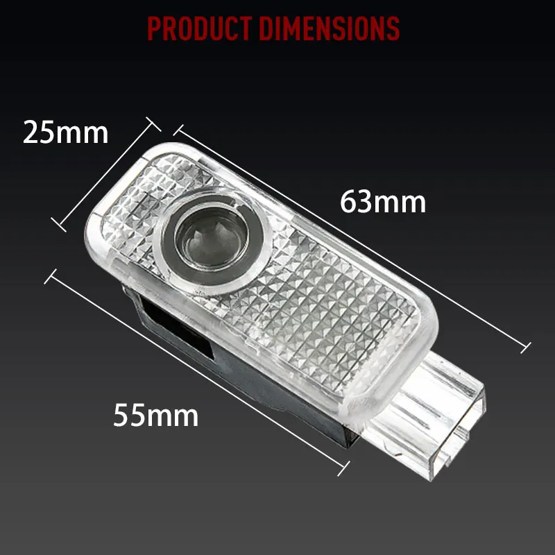 3D светодиодный двери автомобиля Добро пожаловать свет проектора &quotсделай сам&quot