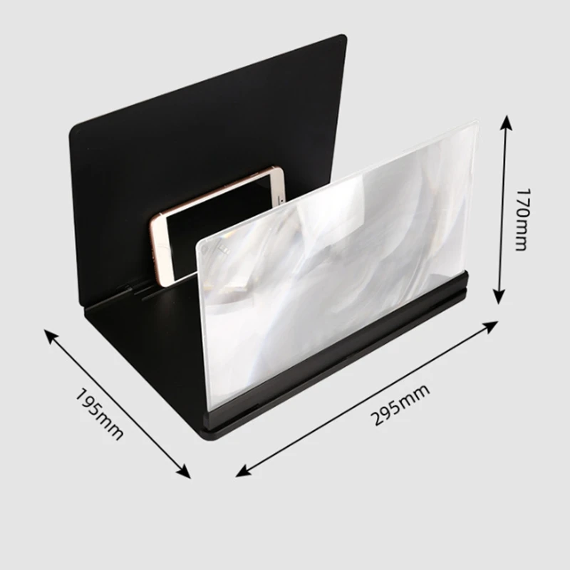 14 дюймовый телефон усилитель экрана проекционный экран для видео ленивая