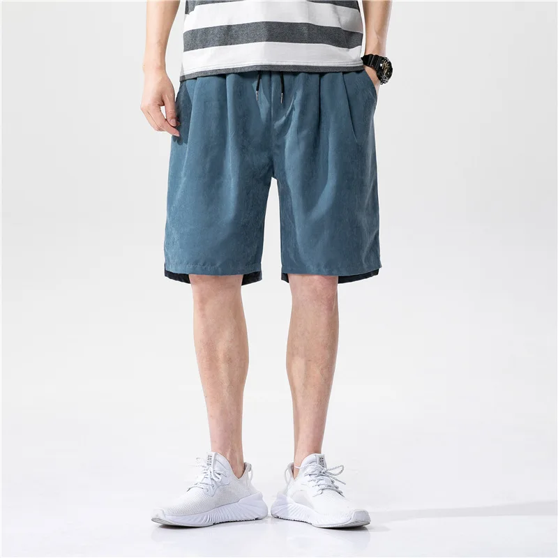 

Shorts men's outer wear summer trend Korean version of the wild loose pants tide brand ins sports quick-drying 5-point pants2021