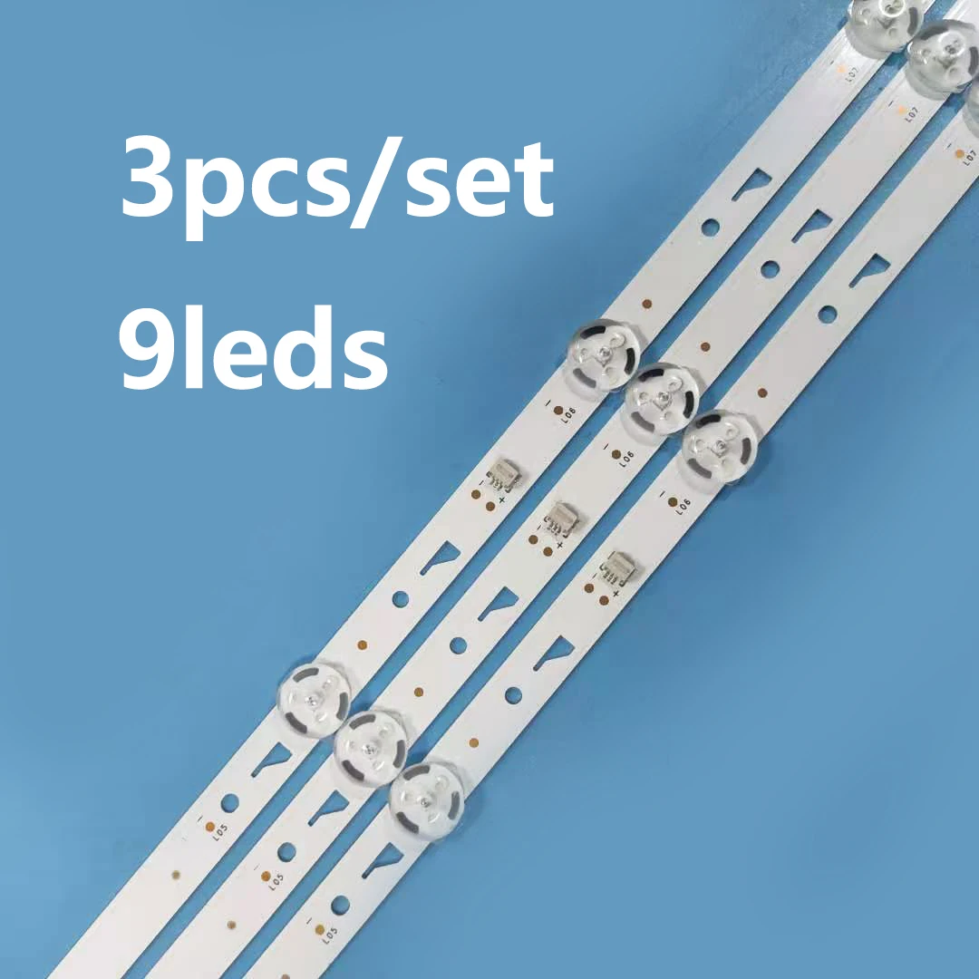 

LED Backlight strip 9 lamp for PPTV-43VF4 43C4 JL.D43091330-296AS-M_V02 43C4