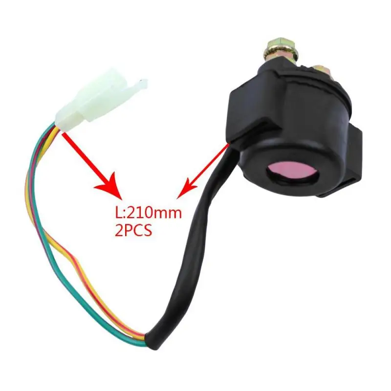 

1pc Motorcycle Solenoid Switch Spare Part 2v GY6 50cc 125cc 150cc 250cc ATV Ignition Coil Starter Relay Motorcycle Accessories