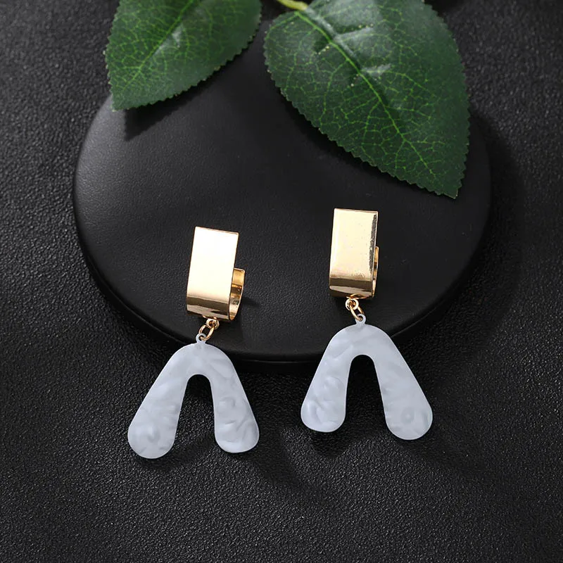 CARTER LISA простые современные женские серьги темпераментные качественные висячие в