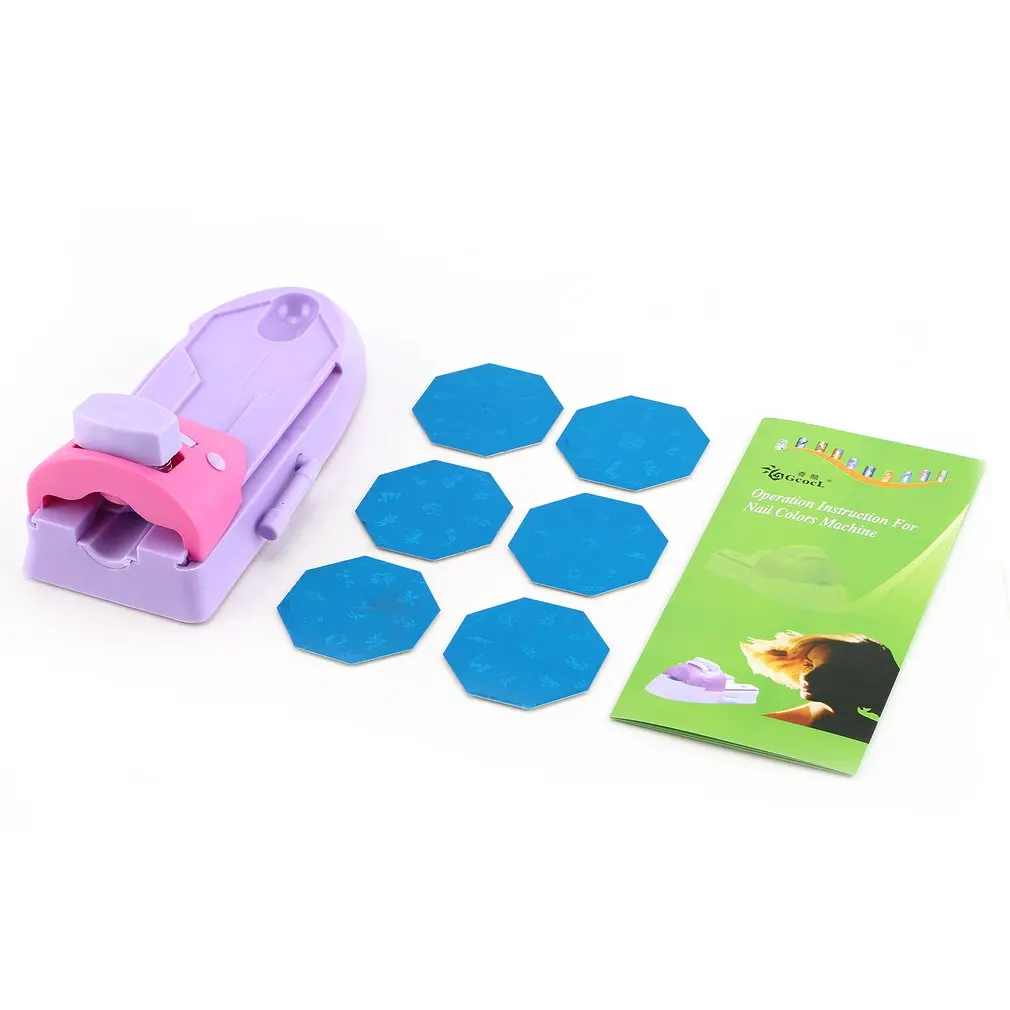 2020 новый дизайн 3D украшение для ногтей штамповка печатная машина принтер