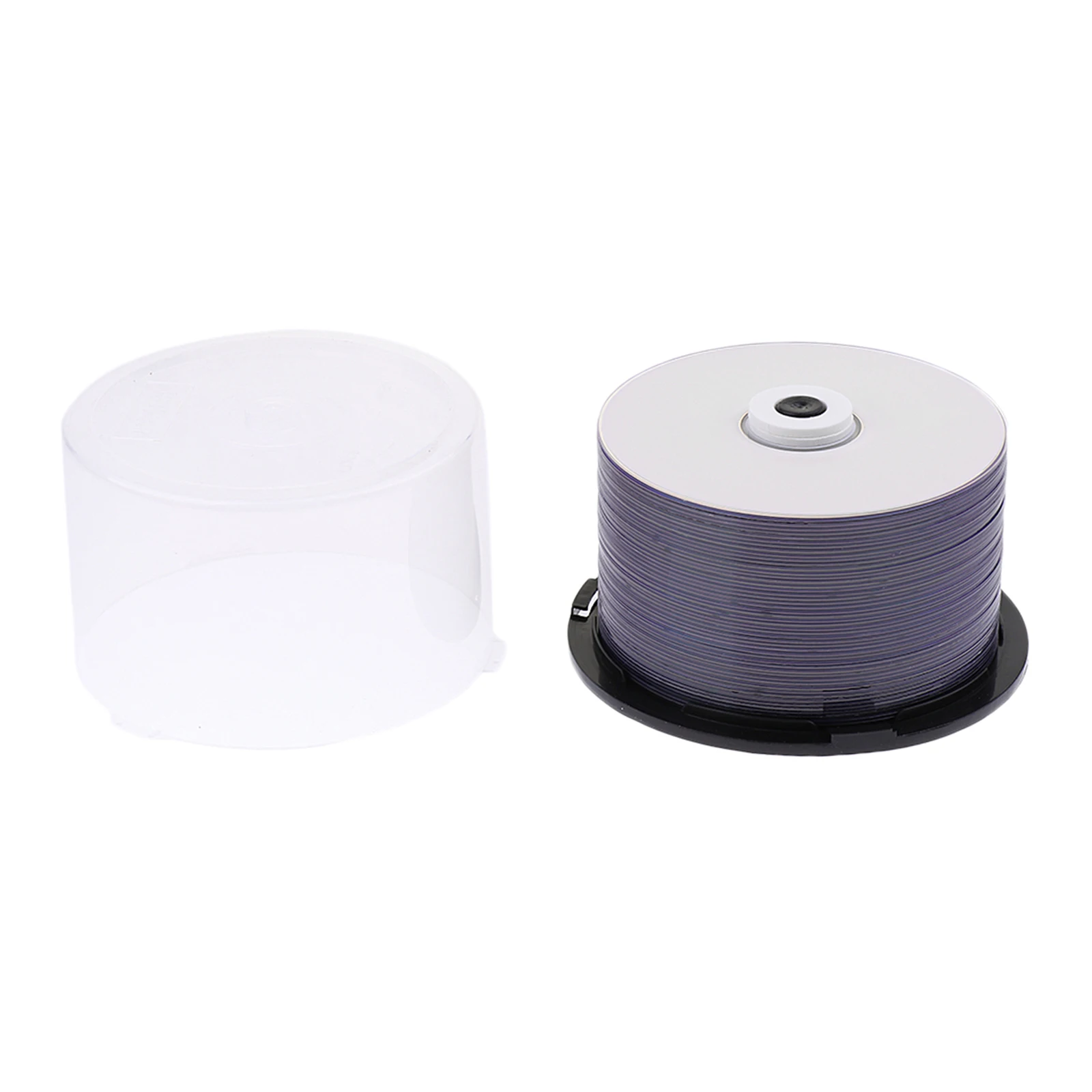 Mini 16X 700MB CD-R Recordable Blank Media 50Pcs Discs CD 16x Silver Printable | Электроника