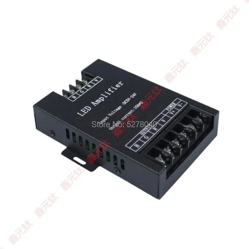 12-24V led RGB amplifier 360-720W High power controller Color strip medium feeder regulator Signal Current amplificati | Освещение