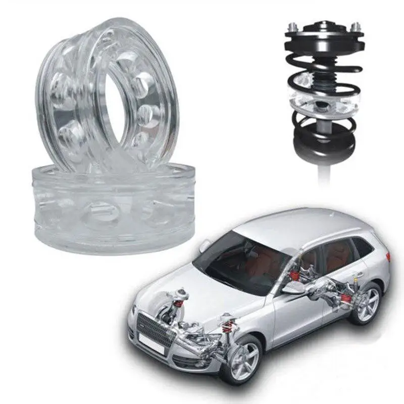 1 пара прозрачные автомобильные буферы амортизатор автомобильный пружинный